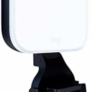 Logitech Litra Glow Premium LED Streaming-Licht mit TrueSoft – Für Videokonferenzen, Zoom-Meetings, Verstellbare Halterung und Desktop-App-Steuerung für PC / Mac – Graphit
