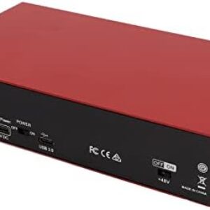 Fockety Live-Soundkarte, Tragbarer USB-Voice-Changer, Sound-Mixer-Board, Audio-Interface, DJ-Mixer, Sound-Audio-Mixer-Board, Podcast-Ausrüstung, Gitarren-Voice-Changer für Streaming-Podcasting-Gaming