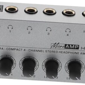 BESTonZON 2 Stück Kopfhörerverstärker Live Streaming Ausrüstung Livestream Ausrüstung Kanal Audioverstärker Ultra Low Noise Verstärker Monitorspender Audiokonverter Elektronisch