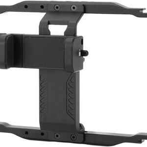 Telefon-Video-Ausrüstungskäfig-Kit, Telefon-Video-Ausrüstungs-Kit-Stabilisator mit 1/4-Zoll-Schraubschnittstelle für Live-Streaming