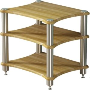 1/2/3/4-Lagiger Audioschrank, Audio-Rack, Videokomponenten-Schrank Mit Stoßdämpfenden Füßen, Stereo-Ausrüstung, Spielekonsolen, Streaming-Geräte