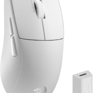 Redragon M916S 3-Modus-Gaming-Maus, 49G ultraleichte 26K DPI-Gamer-Maus mit natürlichem Griff, vollständig programmierbare Tasten, Software unterstützt DIY-Tastenkombinationen und DPI