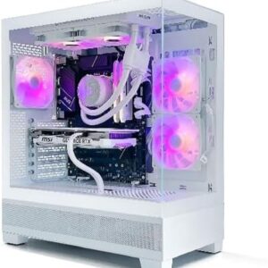 Aqua Gaming PC – NVIDIA RTX 4060 8G – Watercooling 240mm White – Case Aqua View XT – B760-WIFI – Corsair Vengeance SL 2X8GB DDR4 3600 WH – SSD 1TB PCI 4.0 – Windows 11 Pro