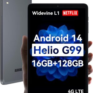 ALLDOCUBE iPlay 60 Mini Pro 8,4 Zoll Tablet, Android 14, Helio G99, 16GB+128GB (512GB TF), 1920 x1200 FHD, Widevine L1, 6050mAh, 5MP/13MP, 4G LTE, Dual-Stereo-Lautsprecher, Face ID, 6-Achsen-Gyroskop