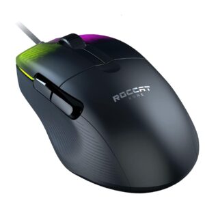 Roccat Kone Pro – Lightweight Ergonomic Optical Performance Gaming Maus , schwarz