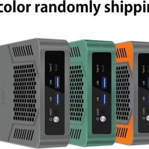 TOPC Mini PC Gamer Desktop Ryzen 7 8845HS 2xDDR5 USB4.0,2 LAN Win 11 Pro WiFi6E BT5.3/ HDMI/RJ45 2.5G/USB2.0