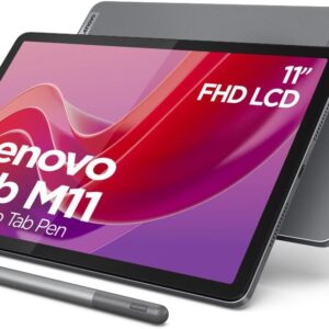 Lenovo Tab M11 Tablet | 11″ WUXGA Touch Display | MediaTek G88 | 4GB RAM | 128GB eMMC 5.1 | Android 14 | grau | inkl. Pen