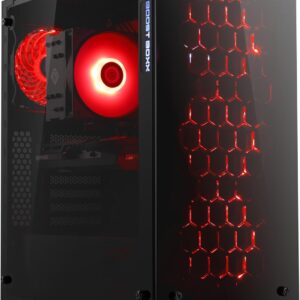 Basic Gaming PC mit Windows 11 Home | AMD Ryzen 5 5500 6×3.6GHz | GeForce RTX 3050 | 1000GB M.2 NVMe | 32GB DDR4 RAM | WLAN, Computer für Zocker, Gamer Desktop Rechner zum Spielen | A10170
