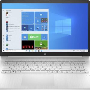 HP (FullHD 17,3 Zoll Gaming Notebook (AMD Ryzen 5 5500U 12-Thread CPU, 4.0 GHz, 32 GB DDR4, 1000 GB SSD, Radeon RX Vega 7 3D, HDMI, BT, USB 3.0, WLAN, Windows 11 Prof. 64, MS Office) | 7979