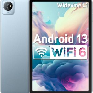 Android 15 Tablet 11 Zoll W90, 24GB RAM+256GB ROM, FHD Großes Display Gaming Tablet, Dual 4G LTE+5G WiFi, Octa Core T615, 8000mAh Akuu, 16MP+8MP KI Kamera, Gemini AI, WideVine L1, TÜV, GPS