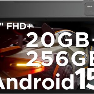 DOOGEE T36 Tablet 12 Zoll Android 15, 20 GB+256 GB/2 TB TF T620 Octa-Core, 2,4K 90 Hz Display, 8800 mAh, Gaming Tablet mit SIM Card Slot, 4G LTE, Bluetooth 5.0+5G WiFi, Metallgehäuse – Schwarz