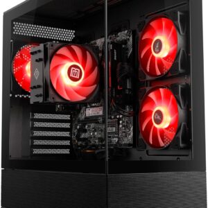 Basic Gaming PC mit Windows 11 Home | AMD Ryzen 5 5600G 6×4.4GHz | AMD Radeon | 500GB M.2 NVMe | 16GB DDR4 RAM | WLAN, Computer für Zocker, Gamer Desktop Rechner zum Spielen | A10020
