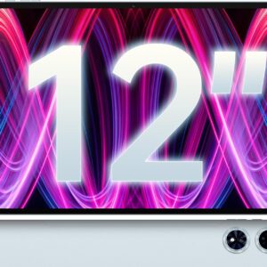 TECLAST T60Plus 90Hz Tablet 12“ Zoll 2K Android 14, MTK G88 Octa-Core 2.0GHz Gaming, 16GB RAM+128GB ROM（4TB TF） 13MP, Incell 2000×1200, 8000mAh, 4G LTE/5G WLAN/GMS/GPS/Widevine L1/3.5MM [2025]