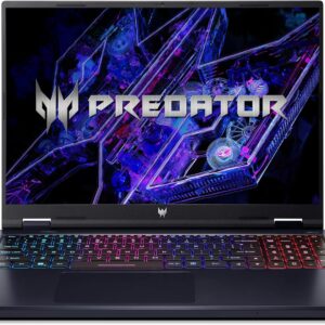Acer Predator Helios Neo 16 (PHN16-72-90NP) Gaming Laptop | 16″ WQXGA 240Hz Display | Intel Core i9-14900HX | 32 GB RAM | 1 TB SSD | NVIDIA GeForce RTX 4060 | Windows 11 | QWERTZ Tastatur | schwarz