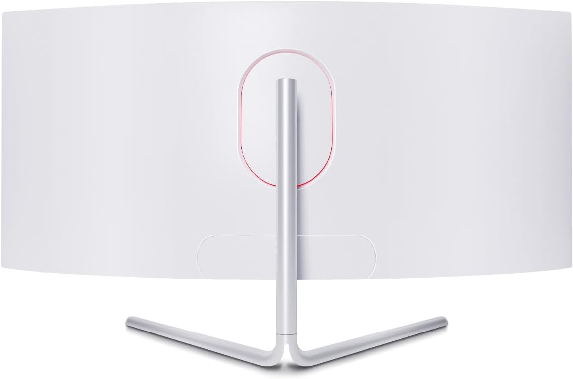 LC-Power LC-M34-UWQHD-100-C-V3 Gaming Monitor 34" Curved Ultra WQHD Display 21:9, 100Hz, 1500R, Adaptive Sync, VA, 1*HDMI, DP, DVI,AUX, schwarz weiß – Bild 6