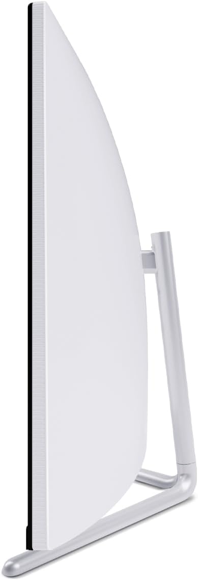 LC-Power LC-M34-UWQHD-100-C-V3 Gaming Monitor 34" Curved Ultra WQHD Display 21:9, 100Hz, 1500R, Adaptive Sync, VA, 1*HDMI, DP, DVI,AUX, schwarz weiß – Bild 5