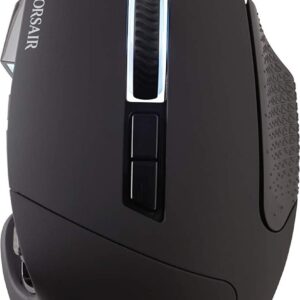 CORSAIR SCIMITAR RGB ELITE Kabelgebundene MOBA/MMO Gaming-Maus – 18.000 DPI – 17 programmierbare Tasten – iCUE-Kompatibel – PC, Mac, PS5, PS4, Xbox – Schwarz