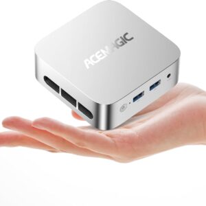 V1 Mini PC Шin11 Pro, 16GB DDR4 256GB SSD,Întel Twin Lake N150(Bis zu 3,6GHz) Micro Desktop Computer FĂźr Heimkino/Business/Office|Dual WiFi|HDMI+DP|USB3.2