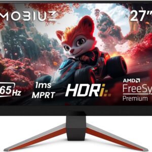 BenQ MOBIUZ EX2710Q Gaming Monitor (27 Zoll, IPS, WQHD 165 Hz 1ms HDR 400, FreeSync Premium, 144 Hz kompatibel) Grau