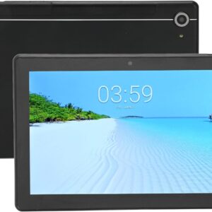 Annadue 8 Zoll Verbessertes12 Tablet, FHD Bildschirm, Octa Core CPU, 6 GB RAM 128 GB ROM, Dual SIM Dual Standby Tablet für12 (Schwarz)