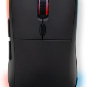 THE G-LAB – Kult Cobalt – Kabelgebundene Gaming-Maus USB – Reaktiver Sensor bis zu 12.800 DPI, Leichtgewicht, 6 Tasten, Anpassbares RGB – 100% personalisierbare Gaming-Maus – PC/PS4/PS5/Xbox