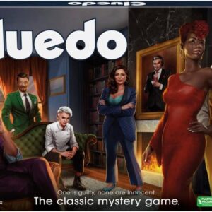 Hasbro Gaming Cluedo Brettspiel für Kinder ab 8 Jahren, neu interpretierter Klassiker für 2-6 Spieler, Detektiv-Rätselspiele, Familienzeit und Erwachsene