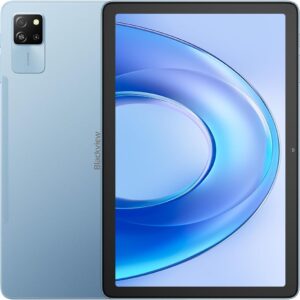 Blackview Tab 60 PRO Android 15 Tablet, 24GB+128GB(1TB Externe SD), 10,1“ HD+ Tablet, 7700mAh Akku, Dual 4G Dual SIM WiFi 5, 5MP+13MP Kamera, 8,5mm Ultra-Dünn, Dual Box Lautsprecher, GPS, Blau