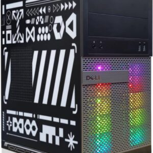 Dell Gaming PC Computer, Quad Core i5 bis zu 3.4 GHz, GeForce GTX 750 Ti 4 GB GDDR5, 16 GB RAM, 512 GB SSD, WiFi 600 M, Bluetooth 5.0, W10P64 (Generalüberholt)