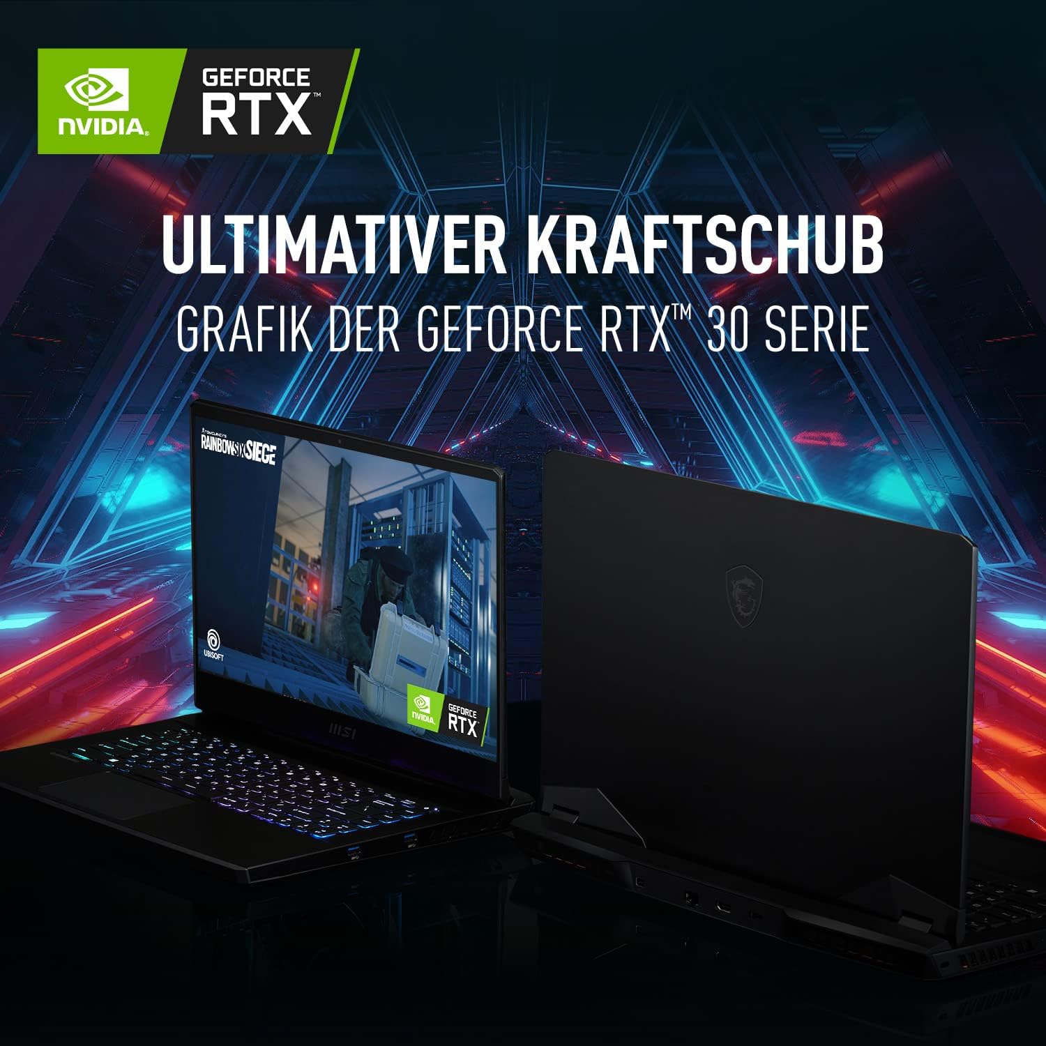 MSI Vector GP76 Gaming Laptop | 17.3" FHD 360 Hz Display | Intel Core i7-12700H | 16GB RAM | 1TB SSD Speicher | Nvidia RTX3080 | QWERTZ Tastatur | Windows 11 – Bild 8