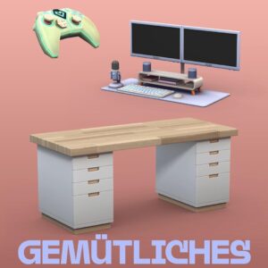 Die Sims 4 Gemütliches Gaming-Set (KIT 36) PCWin | Download Code EA App – Origin | Deutsch