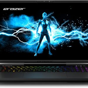 ERAZER Beast X40 43,2cm (17″ Zoll 240Hz) QHD+ Gaming Notebook (Intel Core i9-13900HX, 32GB DDR5 RAM, 2TB SSD, GeForce RTX 4090 16GB GDDR6, Win 11 Home)