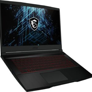 MSI GF63 Thin Gaming Laptop | 15.6″ FHD 144 Hz Display | Intel Core i7-11800H | 16GB RAM | 512GB SSD Speicher | Nvidia RTX 3050 Grafik | QWERTZ Tastatur | Windows 11