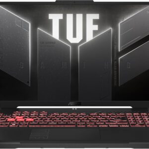 ASUS TUF Gaming A16 FA607PI-QT007W Laptop 40,6 cm (16″) WQXGA AMD Ryzen™ 9 7845HX 16 GB DDR5-SDRAM 1 TB SSD NVIDIA GeForce RTX 4070 Wi-Fi 6 (802.11ax) Windows 11 Home Schwarz, Grau