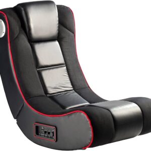 Gamer Sessel: 2.1-Soundsessel mit Vibration für Gaming & Film, Bluetooth, schwarz (Musiksessel, Gaming Stuhl Vibration, Schaukelstuhl)