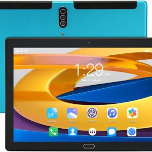 10,1 Zoll Android 10 Tablet, Kinder Tablet, Octa Core CPU, 6GB RAM 128GB ROM, FHD Touchscreen, 5MP+8MP Dual Kamera, 2,4G/5G WLAN, 4G Netzwerk, Bluetooth, Dual SIM, 6000MAh Akku (Blau)