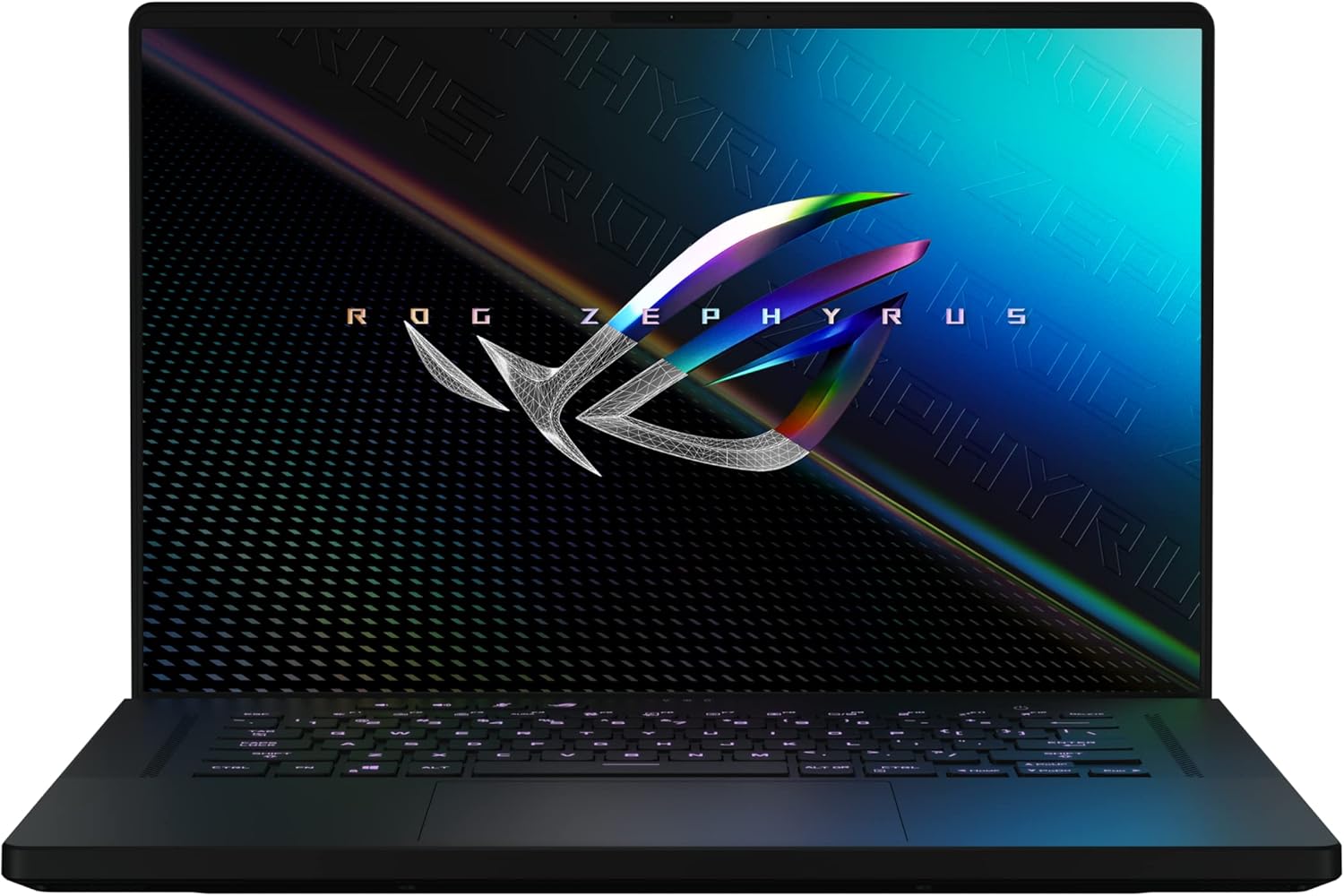 ASUS ROG Zephyrus M16 Laptop | 16" 2,5k WQXGA 165Hz/3ms 16:10 IPS Display | Intel i9-12900H | 32 GB RAM | 2 TB SSD | NVIDIA RTX 3080Ti | Windows 11 | QWERTZ Tastatur | Off Black