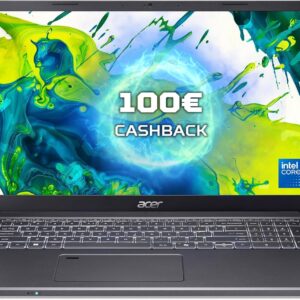 Acer Aspire 17 (A17-51GM-70LZ) Laptop | 17,3″ FHD IPS Display | Intel Core 7 150U | 16 GB RAM | 1 TB SSD | NVIDIA Geforce RTX 2050 | Windows 11 | QWERTZ Tastatur | grau