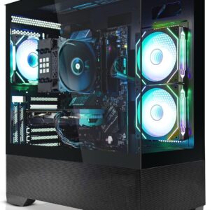 SYSTEMTREFF High-End Gaming PC AMD Ryzen 7 8700F 8x5GHz | AMD Radeon RX 7800 XT 16GB DX12 | 1TB M.2 NVMe | 32GB DDR5 RAM | WLAN Desktop Computer Rechner für Gamer, Zocker & Streamer