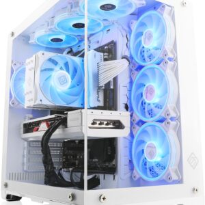 Gaming PC mit Windows 11 Home, AMD Ryzen 7 8700F 8X 4100 MHz, 1000 GB M.2 SSD, 32 GB DDR5-RAM, GeForce RTX 4060, ASUS Mainboard, USB 3.2, M11030H