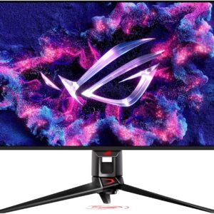 ASUS ROG Swift OLED PG32UCDM – 32 Zoll 4K UHD Gaming Monitor – 240 Hz, 0.03ms GtG, G-Sync, FreeSync, AdaptiveSync, 10-bit, DisplayHDR 400, QD – 16:9, 3840×2160, DP 1.4, HDMI 2.1, 90W USB-C, USB-Hub