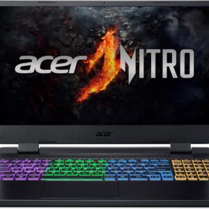 Acer Nitro 5 (AN515-58-797Q) Gaming Laptop | 15,6″ FHD 144Hz Display | Intel Core i7-12650H | 16 GB RAM | 512 GB SSD | NVIDIA GeForce RTX 4060 | Windows 11 | QWERTZ Tastatur | schwarz
