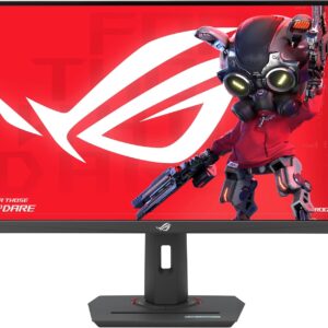 ASUS ROG Strix XG27UCS – 27 Zoll 4K UHD Gaming Monitor – 160 Hz, 1ms GtG, G-Sync, FreeSync, AdaptiveSync, ELMB-Sync, DisplayHDR 400 – Fast IPS, 16:9, 3840×2160, DisplayPort, HDMI, 15W USB-C, Ergo