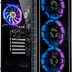 BEASTCOM Q5 Pro Gaming, Gaming PC, AMD Ryzen 7 5700X 8X 4,60 GHz 16 Threads, NVIDIA RTX 3050 8GB, 16GB RAM, 1TB NVMe SSD, HDMI, USB 3.2, WiFi, Windows 11 Pro