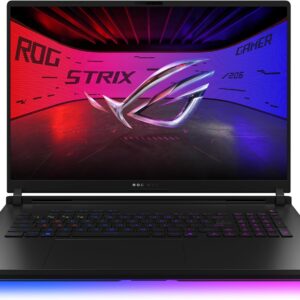 ASUS ROG Strix Scar 18 G835LR Gaming Laptop | 18″ 2,5K 16:10 240Hz MiniLED Display | Intel Core Ultra 9 275HX | 32GB RAM | 1TB SSD | NVIDIA RTX 5070Ti | Win11 Home | QWERTZ | Black | 3 Monate GamePass