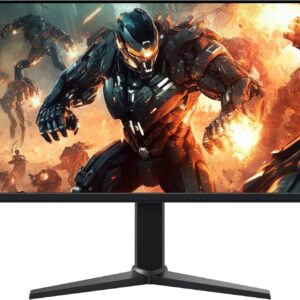 Amazon Basics Gaming-Monitor 24 Zoll (61 cm), FHD 1080p, 165 Hz, VESA-kompatibel, adaptive Synchronisierung, 1 ms Reaktion, Schwarz