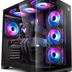 Vibox Gaming PC ⢠Intel Core i9 12900KF 5,2GHz ⢠RTX 5070 12GB ⢠32GB RAM ⢠1TB NVMe SSD ⢠Windows 11 ⢠WLAN ⢠Schwarz