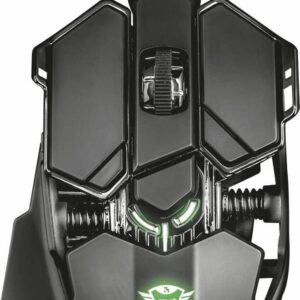 Trust Gaming GXT 138 X-Ray Gaming Maus (4.000 DPI-Sensor, 10 programmierbare Tasten, anpassbare RGB-Beleuchtung) 22089 Schwarz RGB