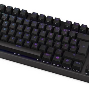 ENDORFY Thock TKL Wireless DE Kailh Box Red, Programmierbare ARGB-Beleuchtung, Bluetooth und 2.4 GHz Wireless, PBT Double-Shot Keycaps, Hot-Swap Funktion, Deutsches Layout QWERTZ | EY5D015