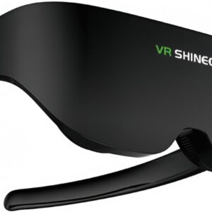 Bewinner 3D VR Glass mit 4K Wireless WiFi Bildschirm, 1058PPI 2,1-Zoll Smart VR Brille, Virtual Reality Brille, HD Spiele Videoanzeigebrille für IMAX Riesenbildschirm