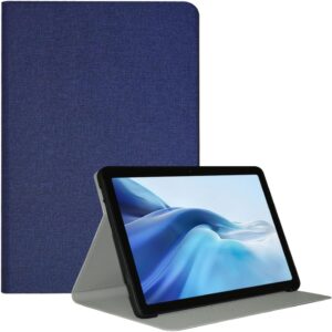AKNICI Hülle für TECLAST T50 Top Gaming Tablet 11 Zoll(2023), Ultra Dünn PU Leder Folio Schutzhülle mit Auto Schlafen Wachen Weiche TPU Rückseite Abdeckung Klappständer für TECLAST Neu T50 2023, Blau